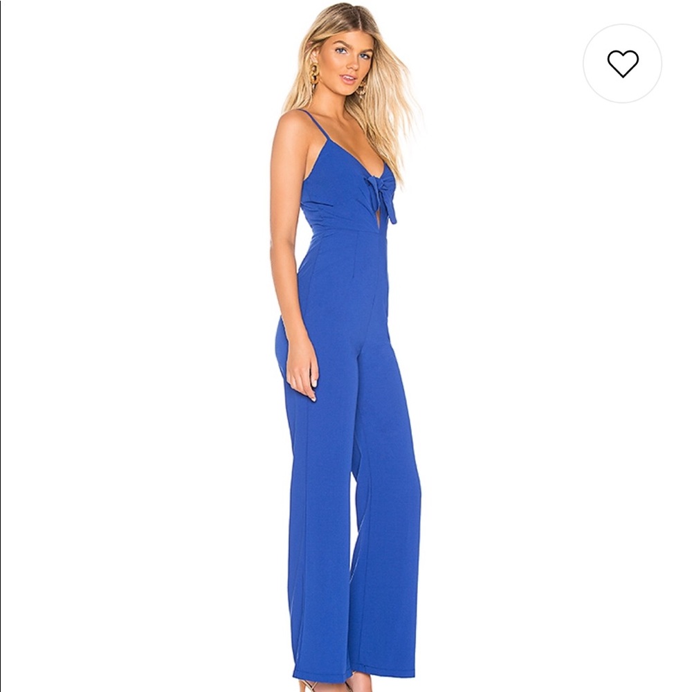 About Us Royal Blue Jumpsuit